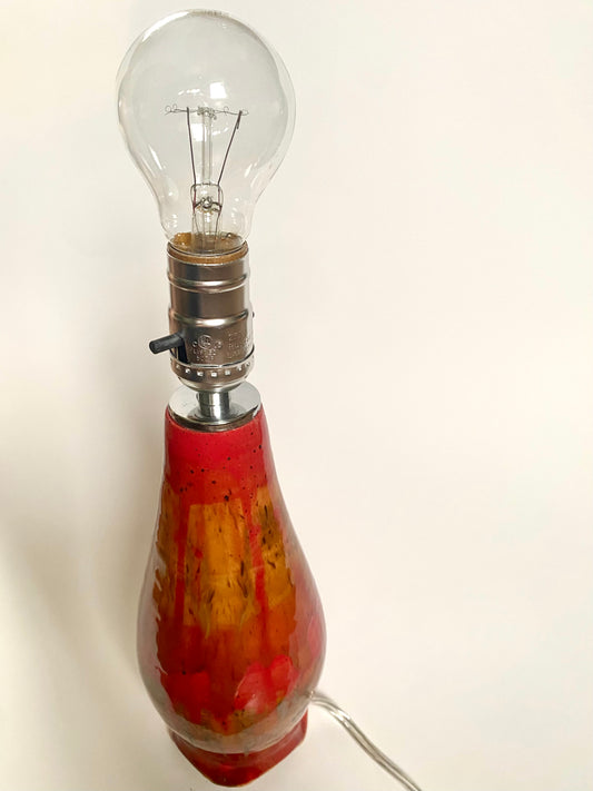 Red Drip Lamp