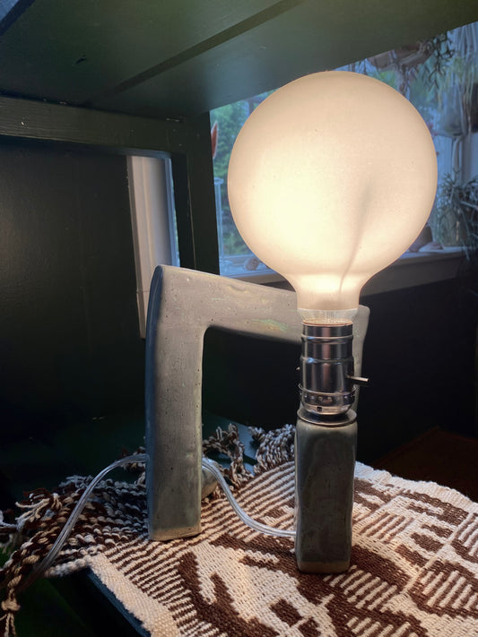 Geometric Spiral Lamp
