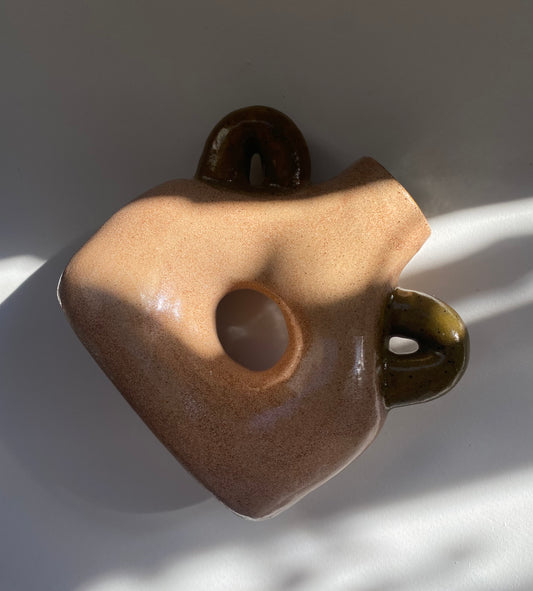 Sandy Candle Holder
