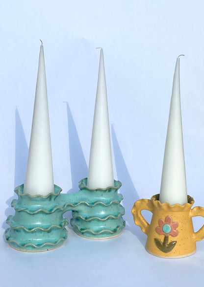 Wavy Candle Holders