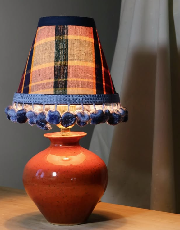 Tasseled Lamp
